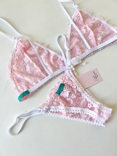 Conjunto Chiara rosa en internet