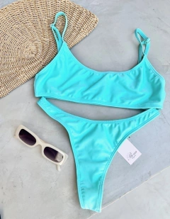 Bikini Top Cádiz Turquesa (OULET ) SIN CAMBIO