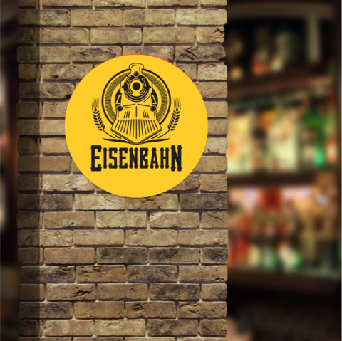 PLACA DECORATIVA EISENBAHN