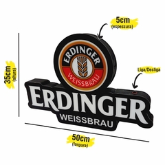 Luminoso Erdinger a Pilha