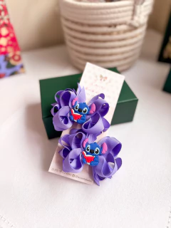 Par Stitch (7cm) - Laços e Babados