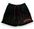 Short Large Mesh Black & Red Invictus Gotic - comprar online