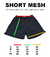 Short Large Mesh Gray & Red Invictus Gotic