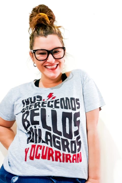 Remera Nos Merecemos bellos milagros - Indio Solari - comprar online