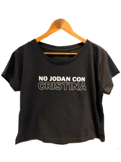 Remera No jodan con Cristina - comprar online