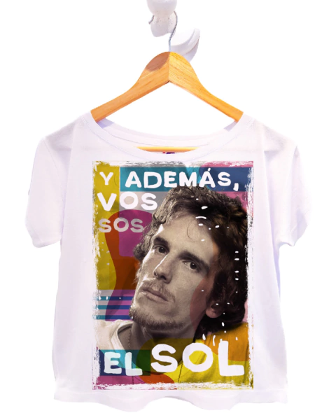 Remera Spinetta - vos sos el sol - comprar online