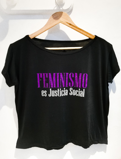 Remera Feminismo es Justicia Social en internet