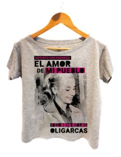 Remera Evita - Ostento dos honores - comprar online