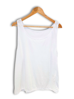 MUSCULOSA blanca (con el diseño que elijas)