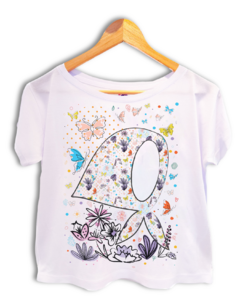 Remera Pañuelo mariposas - comprar online