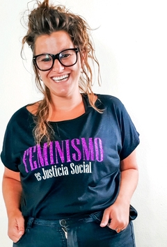 Remera Feminismo es Justicia Social - comprar online