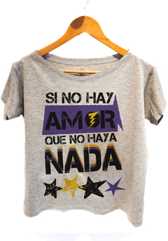 Remera Si no hay Amor - Indio Solari - comprar online