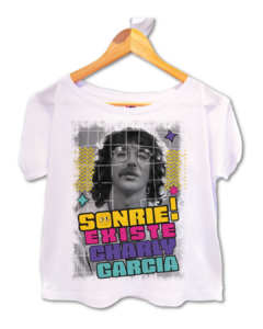 Remera Sonríe! existe Charly Garcia - comprar online