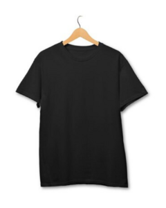 Remera HOMBRE NEGRA con estampa a elección - comprar online