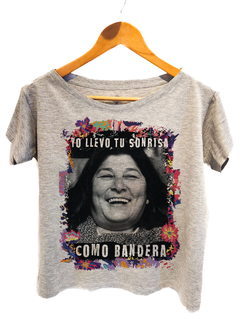 Remera Yo llevo tu sonrisa - Mercedes Sosa