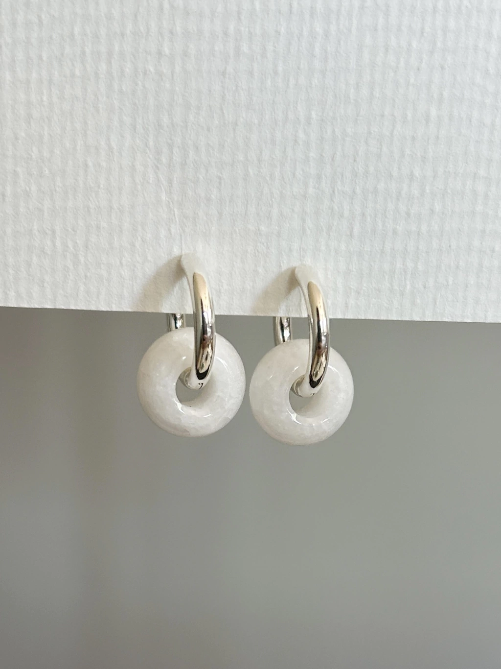 Aros sent cuarzo blanco