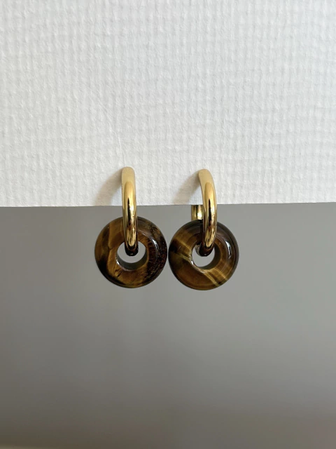 Aros sent ojo de tigre - comprar online