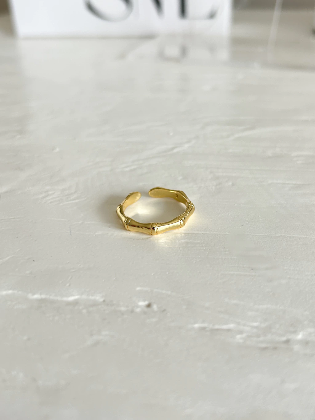 Anillo Bambu