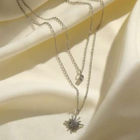 Collar doble Belen