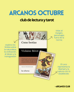 ARCANOS CLUB OCTUBRE - LIBRO + MATERIAL EXTRA + PARTICIPACIÓN ENCUENTRO