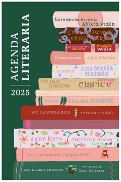 AGENDA LITERARIA LIBROS 2025 - AGUSTINA DE DIEGO - FERA