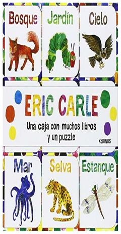 UNA CAJA CON MUCHOS LIBROS Y UN PUZZLE - ERIC CARLE - KOKINOS