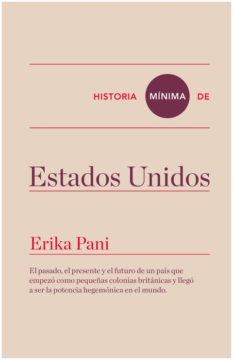 HISTORIA MINIMA DE ESTADOS UNIDOS - ERIKA PANI - TURNER