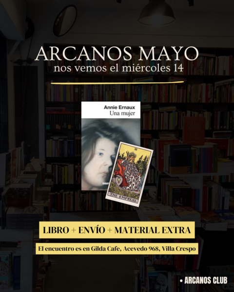 ARCANOS CLUB MAYO - LIBRO + ENVÍO + MATERIAL EXTRA