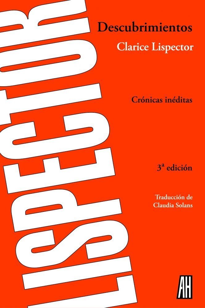 DESCUBRIMIENTOS - Clarice Lispector - Adriana Hidalgo Editora