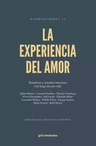 LA EXPERIENCIA DEL AMOR - AUTORES VARIOS - GRIS TORMENTA