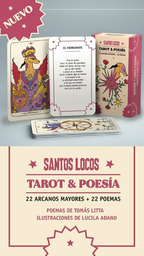 TAROT Y POESIA - TOMAS LITTA - SANTOS LOCOS