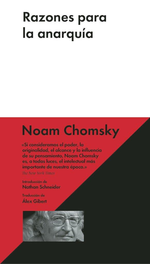 RAZONES PARA LA ANARQUIA - NOAM CHOMSKY - Malpaso