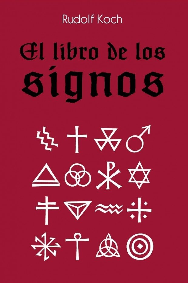 El libro de los signos - Rudolf Koch - Asunto Impreso