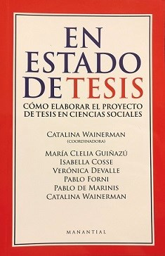 EN ESTADO DE TESIS - AA. VV. - Manantial