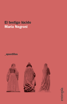 EL TESTIGO LÚCIDO - MARÍA NEGRONI - ENTROPIA