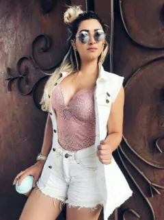 short feminino jeans