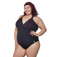 QUICKLY RESISTENTE AL CLORO - NEGRA/FUCSIA(4102)