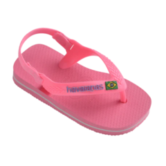 OJOTAS HAVAIANAS BABY BRASIL LOGO - ROSA BLANCO en internet