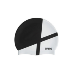 GORRA ARENA TEAM STRIPE BLACK DIAMOND BLACK WHITE (125) - comprar online