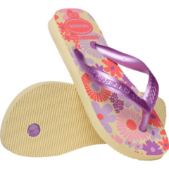 OJOTAS HAVAIANAS KIDS FLORES - BUTTERCREAM en internet