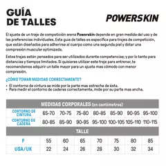 Imagen de ARENA POWERSKIN M R-EVO OPEN WATER BLACK FLUO YELLOW (503)