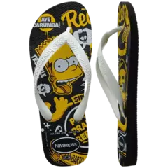 OJOTAS HAVAIANAS SIMPSONS - PRETO - comprar online