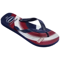 OJOTAS HAVAIANAS KIDS TOP MARVEL - CAPITAN AMERICA - comprar online