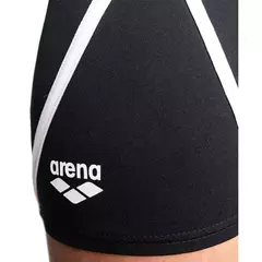 ARENA SHORT PRO FILE MAXFIT ECO BLACK WHITE (510) - tienda online