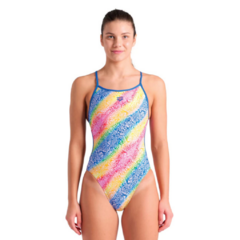 ARENA ENTERIZA LACE BACK PRINTED PRIDE LINES (850) - comprar online