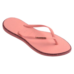 OJOTAS HAVAIANAS POINT GLITTER (4150157 - CANYON CLAY ) en internet