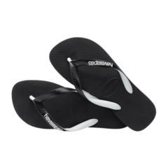 OJOTAS HAVAIANAS TOP MIX - BLACK WHITE - Ciudad Del Nado