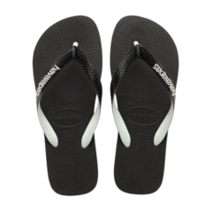 OJOTAS HAVAIANAS TOP MIX - BLACK WHITE