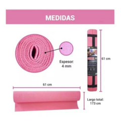 YOGA MAT 2.0 DRB 4mm - ROSA - Ciudad Del Nado