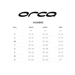 Imagen de NEOPRENE ORCA ATHLEX FLEX MAN